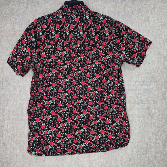 Empyre Mens Floral Button-Up Shirt Size M - Picture 2 of 7